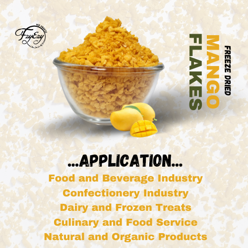 Premium Freeze Dried Mango Flakes Cut