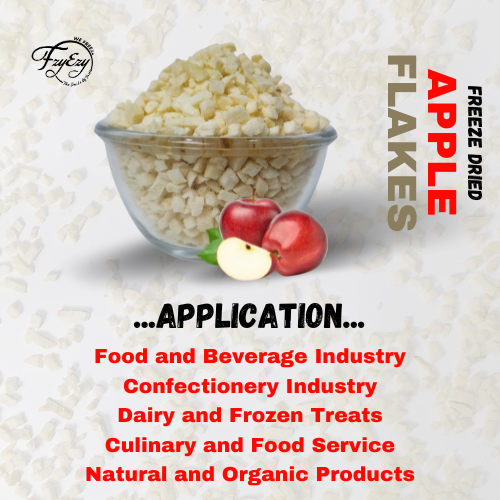 Premium Quality Freeze Dried Apple Flakes