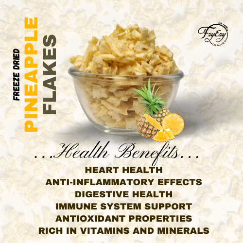 Premium Quality Freeze Dried Pineapple Flakes Cut