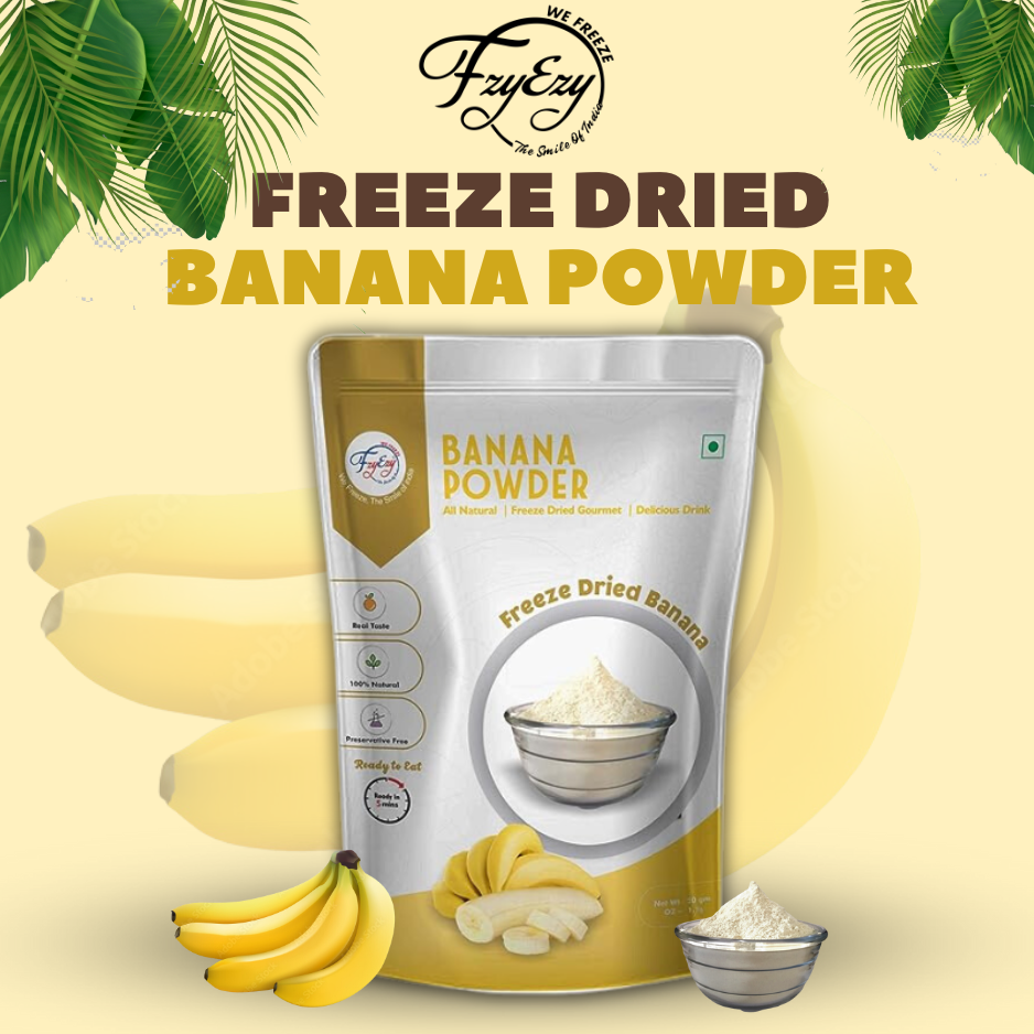 Premium Quality Freeze Dried Banana Powder