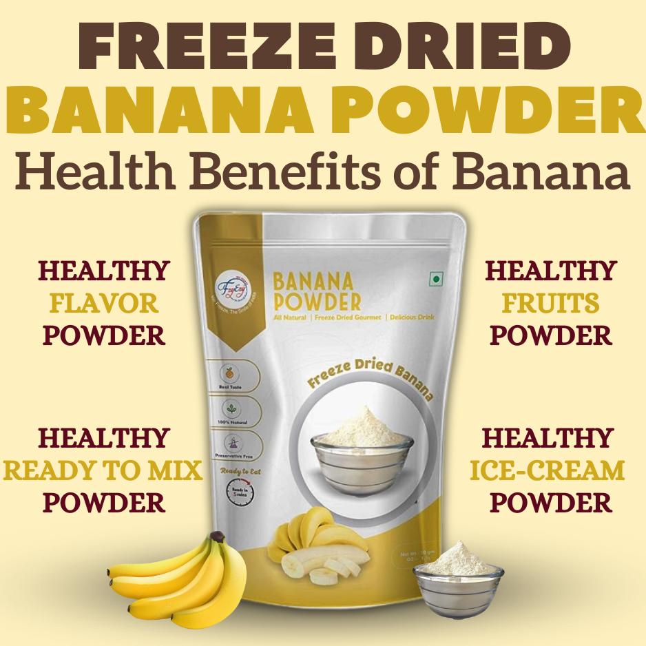Premium Quality Freeze Dried Banana Powder
