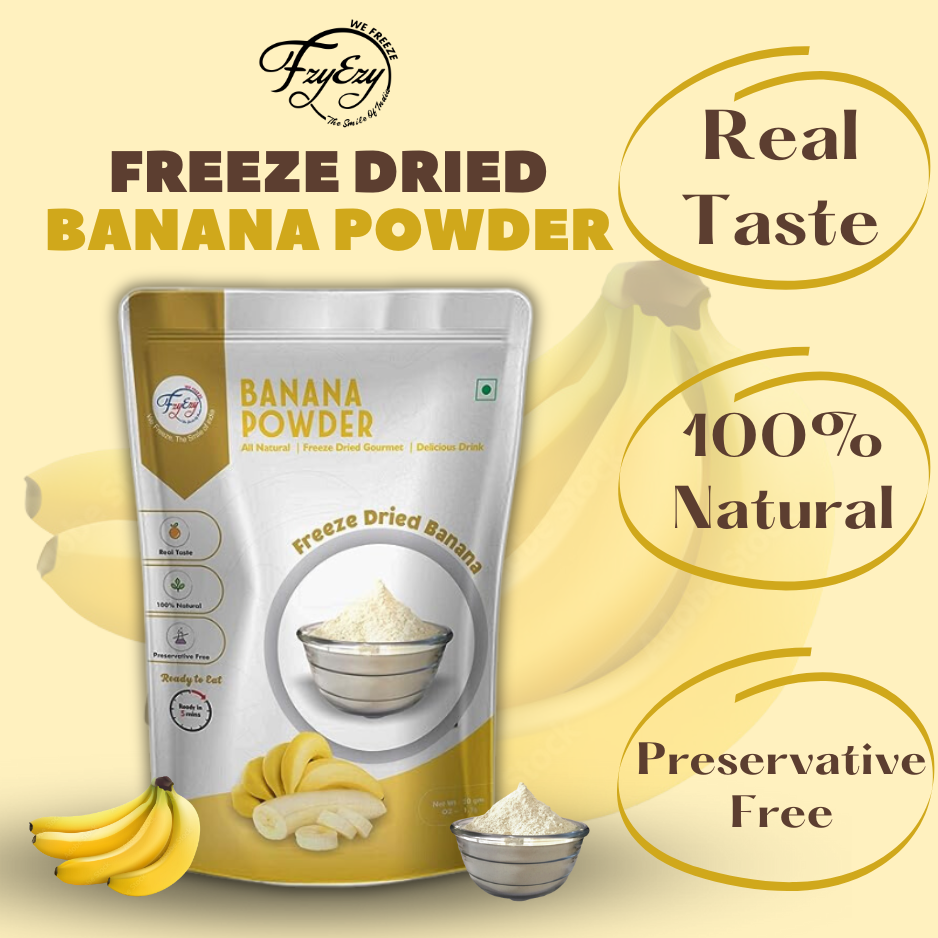 Premium Quality Freeze Dried Banana Powder