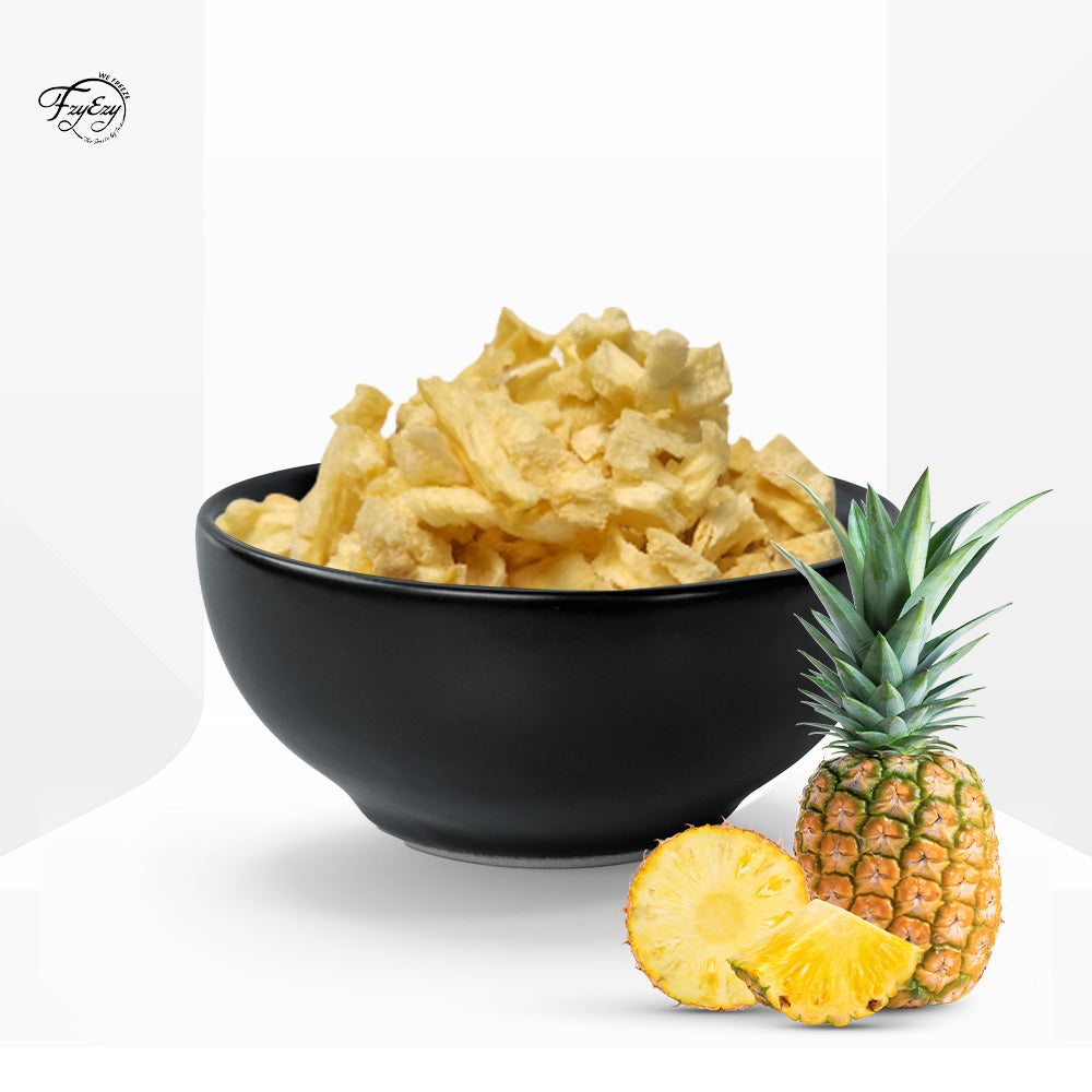 Premium Quality Freeze Dried Pineapple Flakes Cut