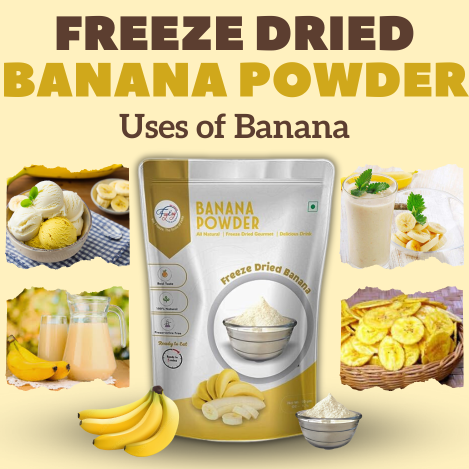 Premium Quality Freeze Dried Banana Powder