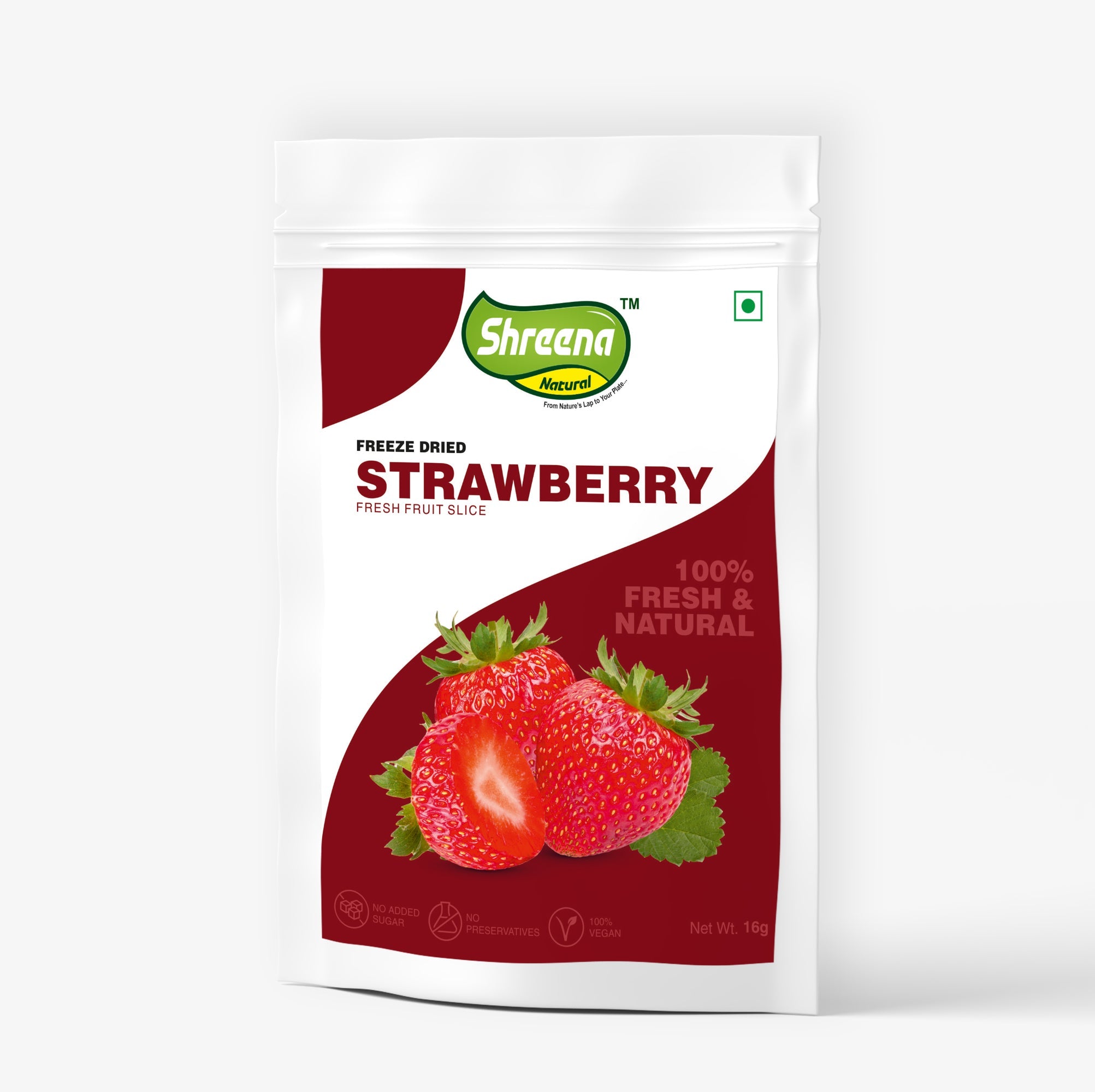 Freeze Dried Strawberry Slice