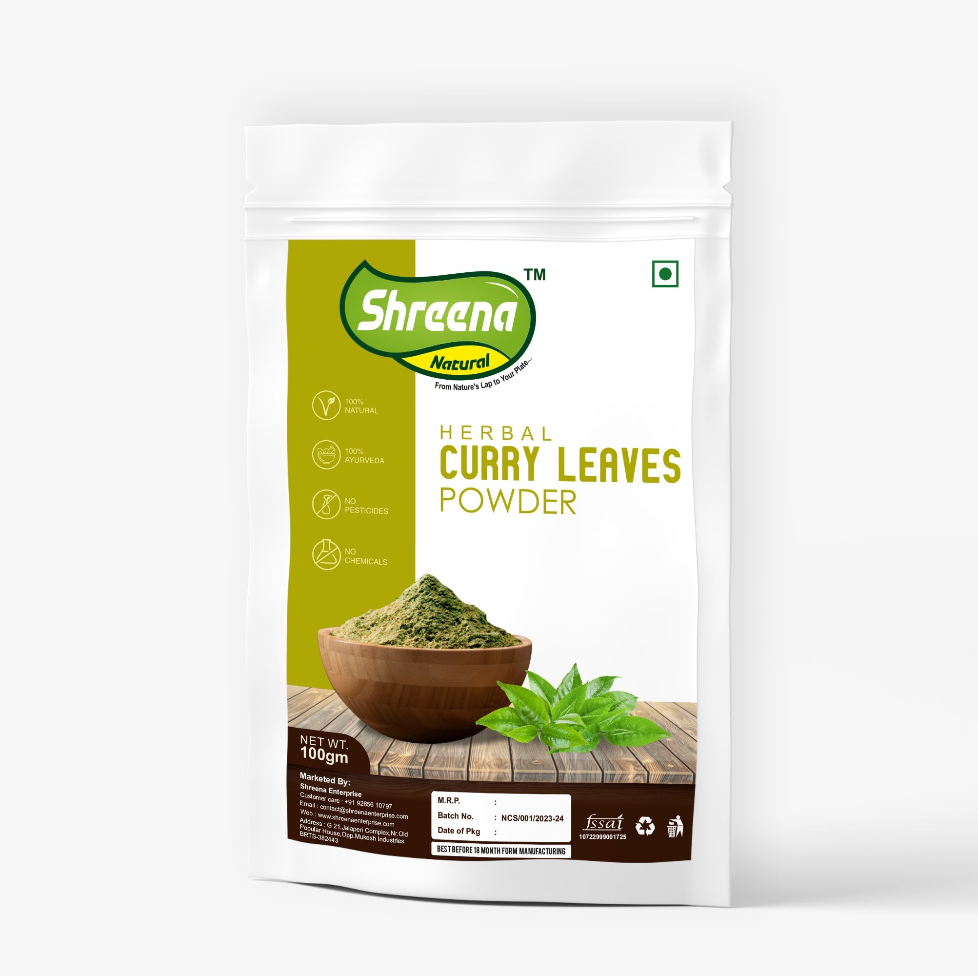 Herbal Curry Leaves Powder